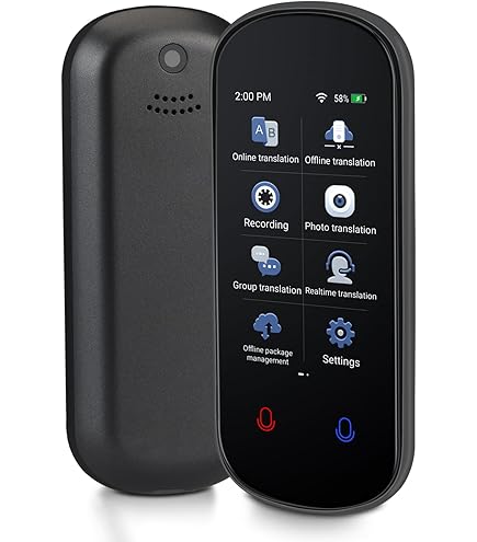 S85 Pro AI翻訳機 Amazon.co.jp: S85 Pro ポータブル音声翻訳機 138言語 スマート